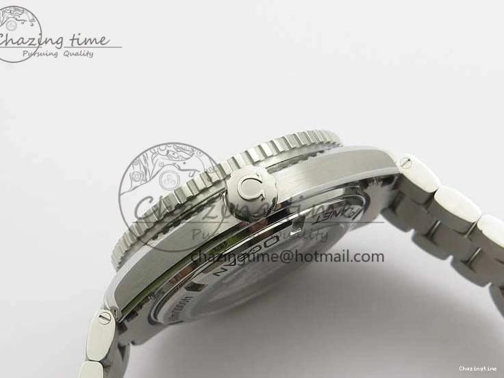 0710 Breathable Planet Ocean Pro Ceramic Bezel 45mm OMF 1:1 Best Edition On SS Bracelet A8500 (Black Balance Wheel) 8140